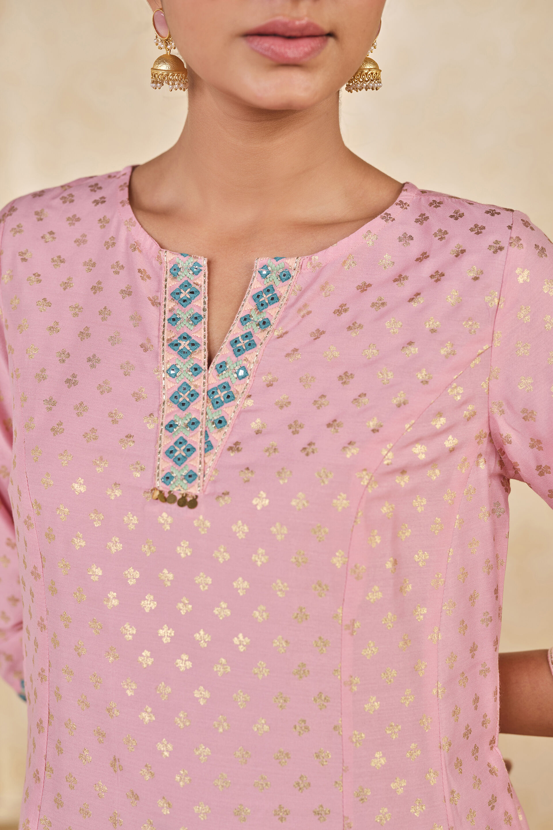 The Piku Kurta, Pink, image 5